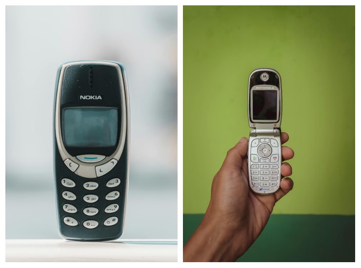 Nokia 3310 e Motorola