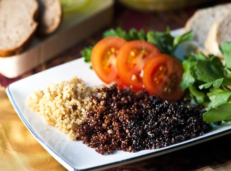 Quinoa e verdure