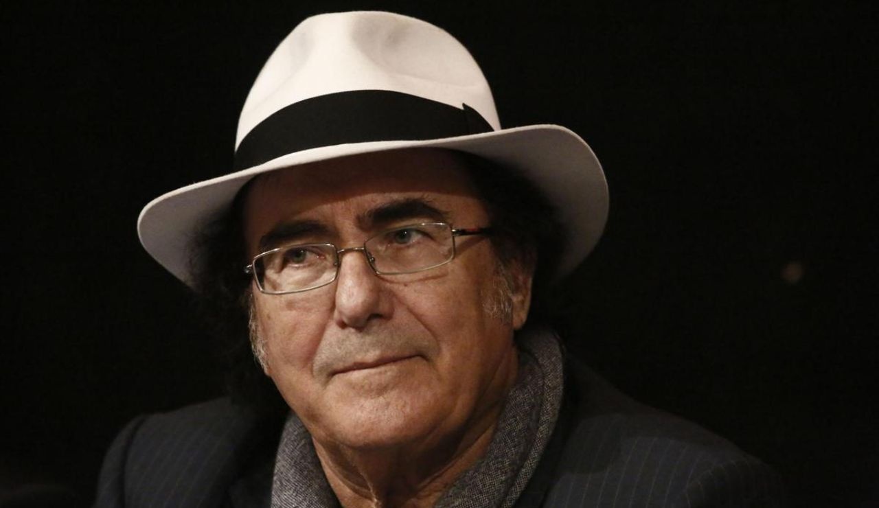 Al Bano Carrisi indossa il suo capello bianco