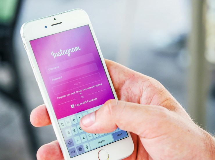 Instagram sullo smartphone 