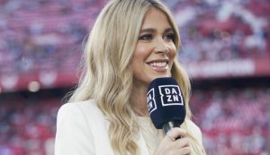 Diletta Leotta in campo per DAZN