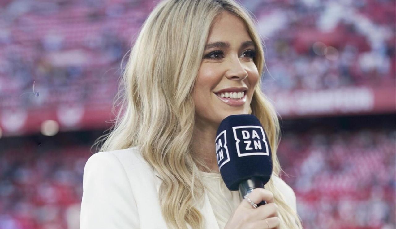 Diletta Leotta in campo per DAZN